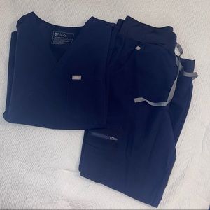 FIGS The High Waisted Zamora™ 2.0 Kit - Navy Blue